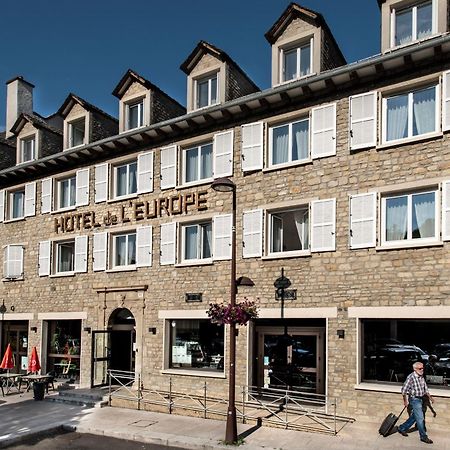 Logis Hotel Restaurant L'Europe Marvejols Eksteriør bilde